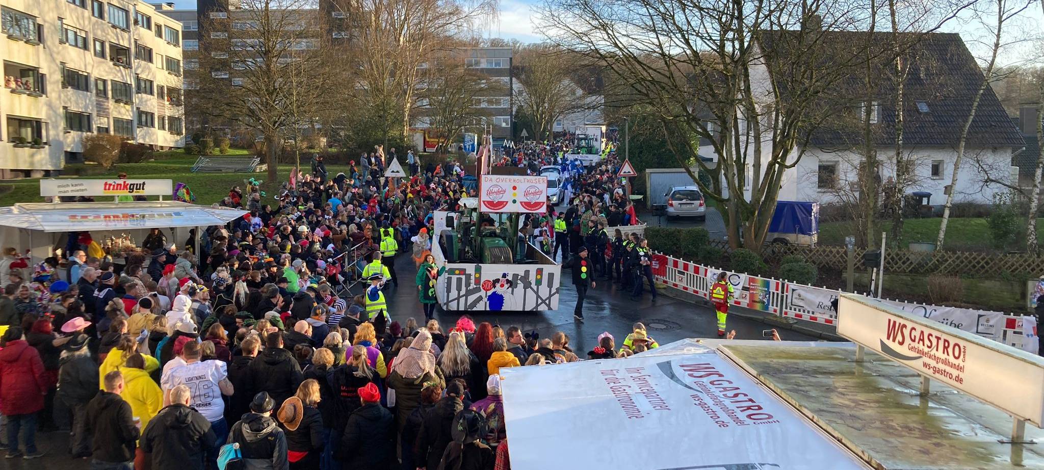 Rosenmontagszug in Hattingen