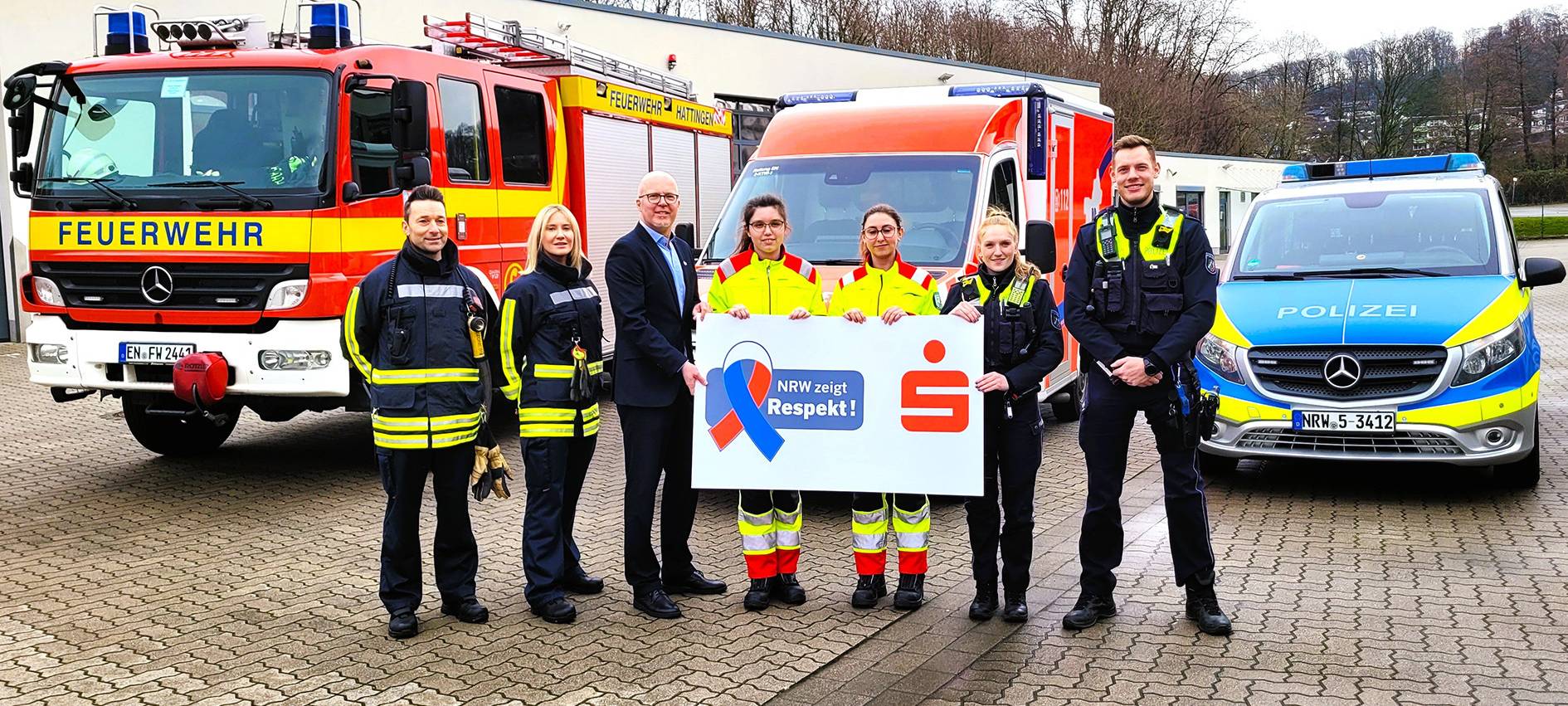 Mehr Respekt für Einsatzkräfte