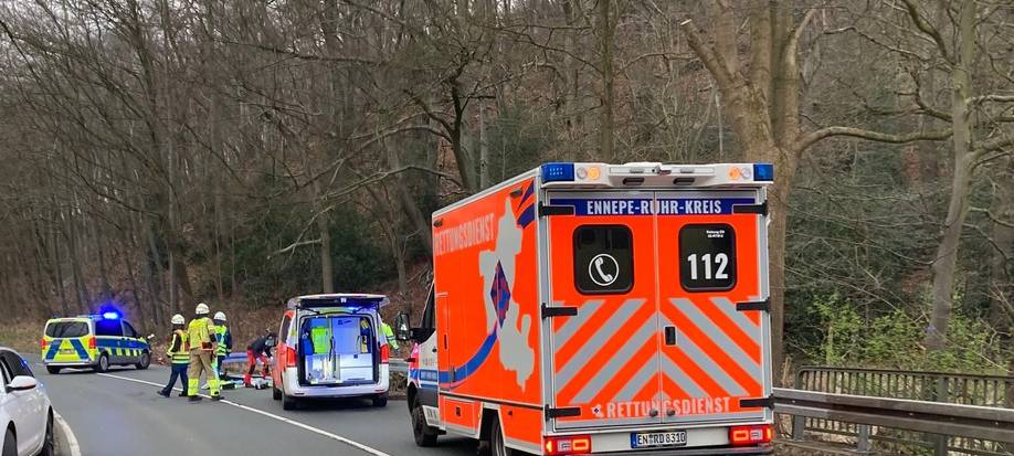 Motorradfahrer in Hattingen tödlich verunglückt