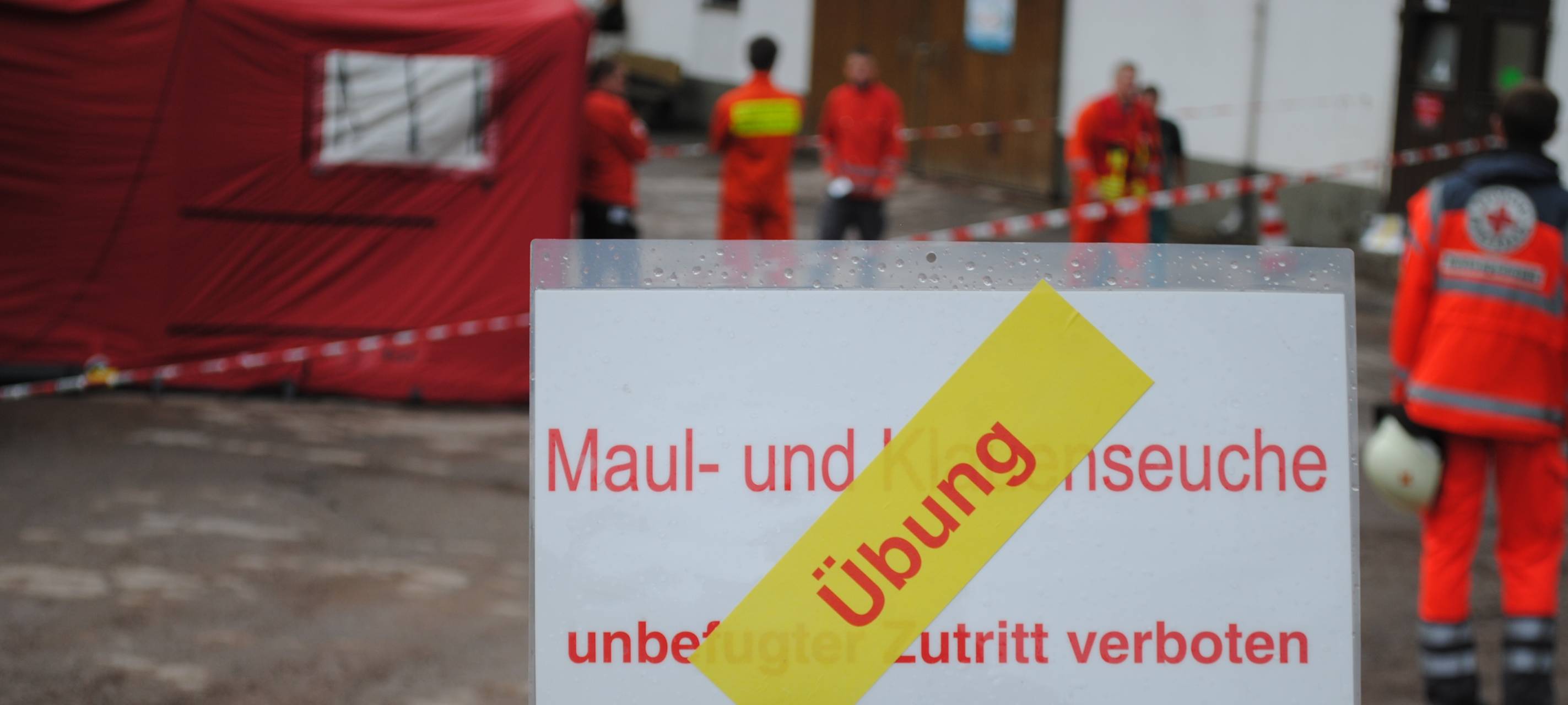 Kreis plant große Übung