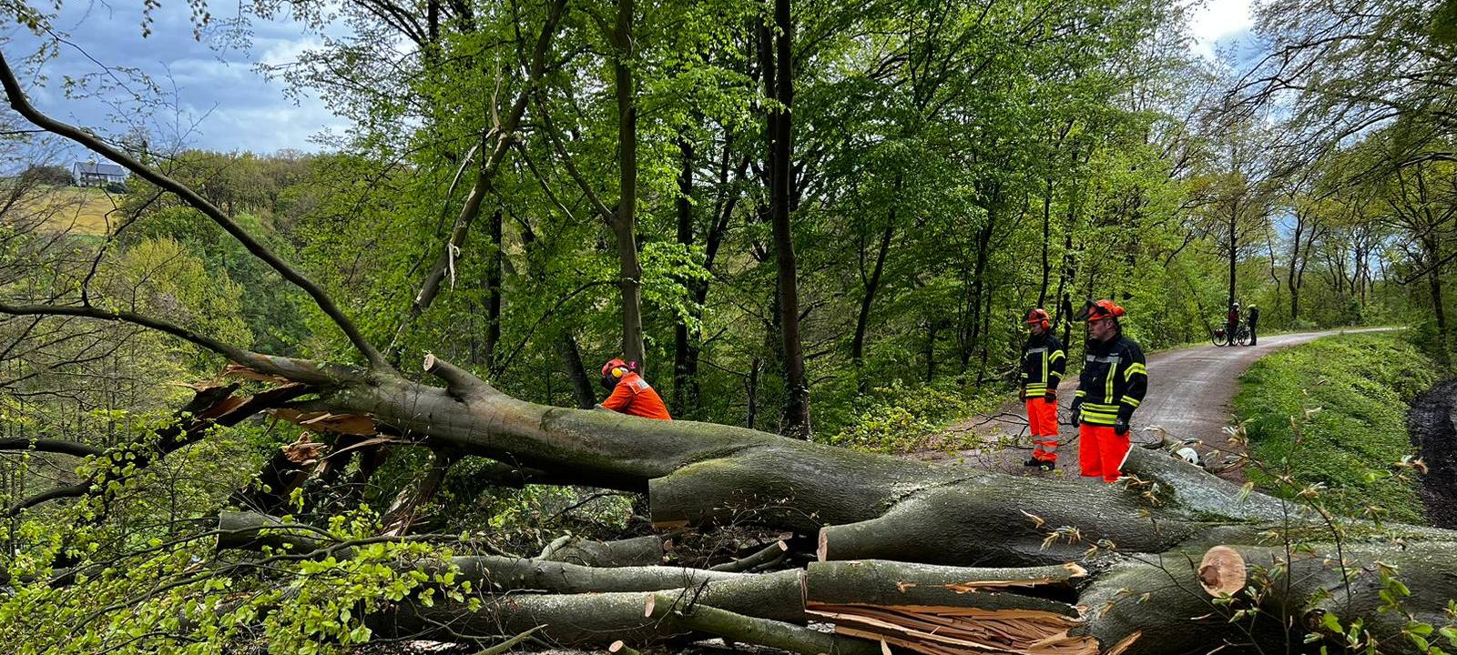 Sprockhövel: viel Arbeit für die Feuerwehr