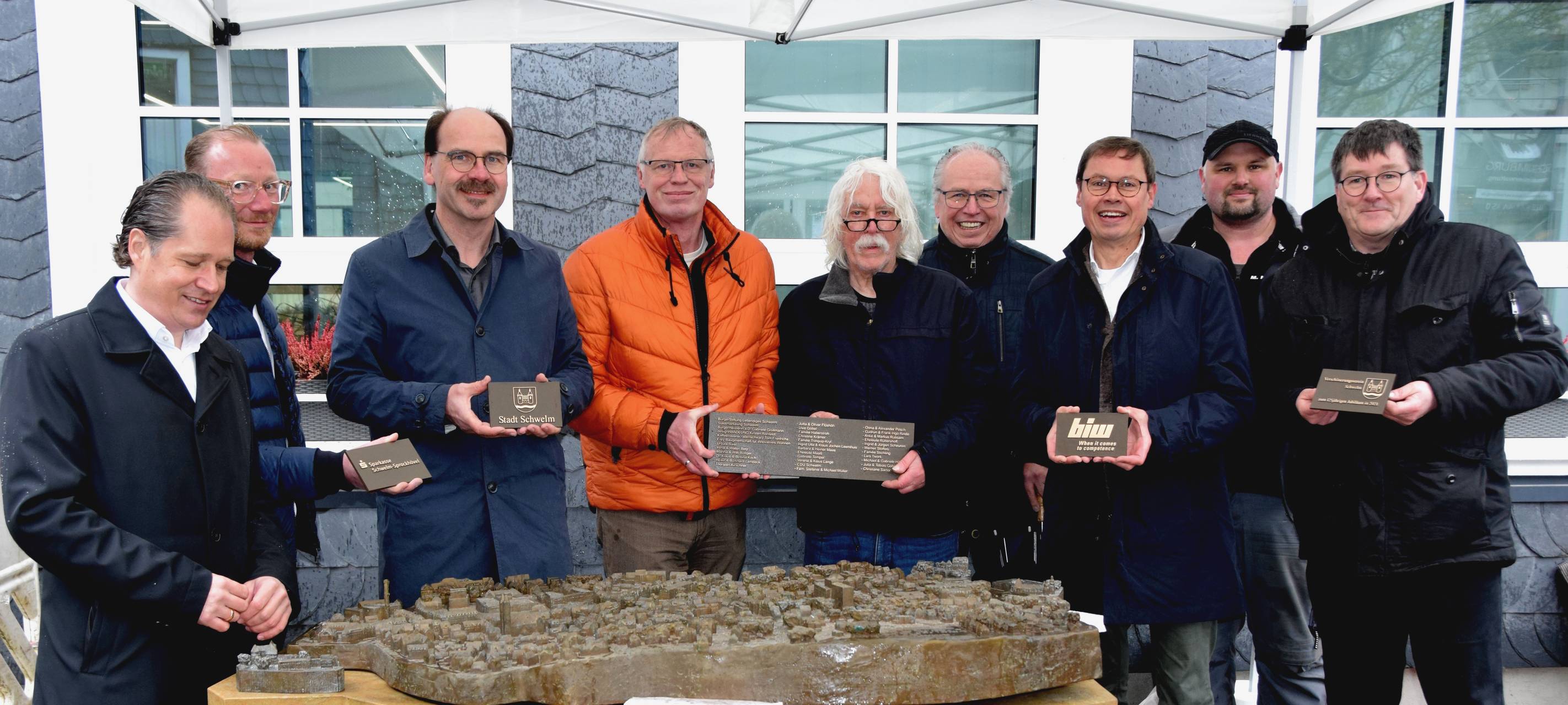 Schwelm: Miniaturmodell der Stadt aufgestellt