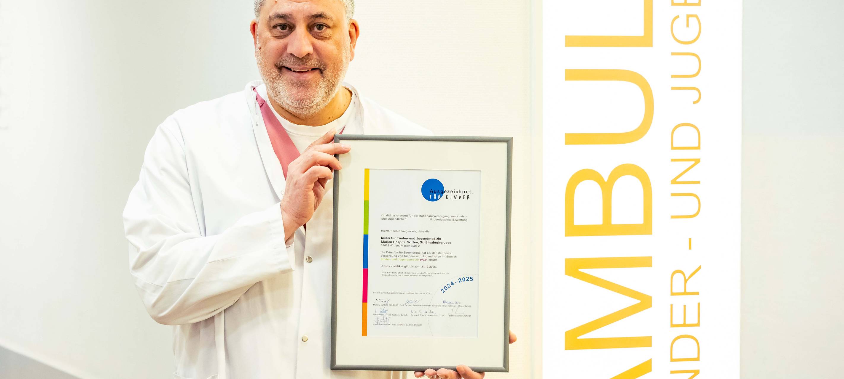 Kinderklinik in Witten erneut ausgezeichnet