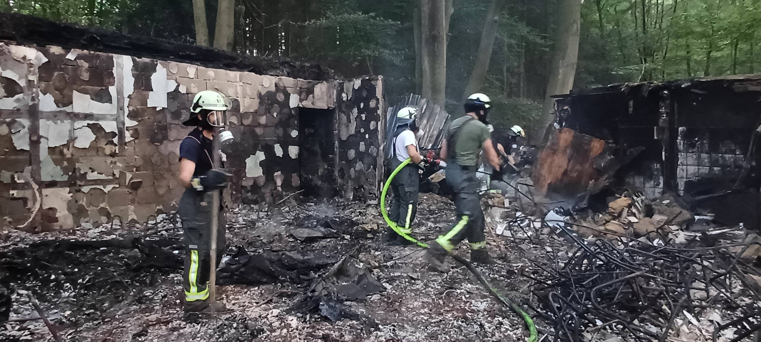 Wetter: Feuer im Wald bleibt unbemerkt