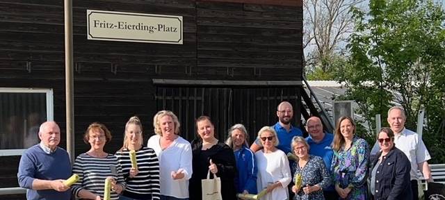 AHE und Sportvereine verteilen gelbe Säcke