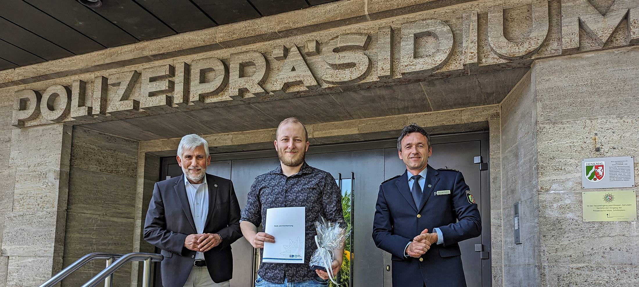 Polizei ehrt couragierten Wittener