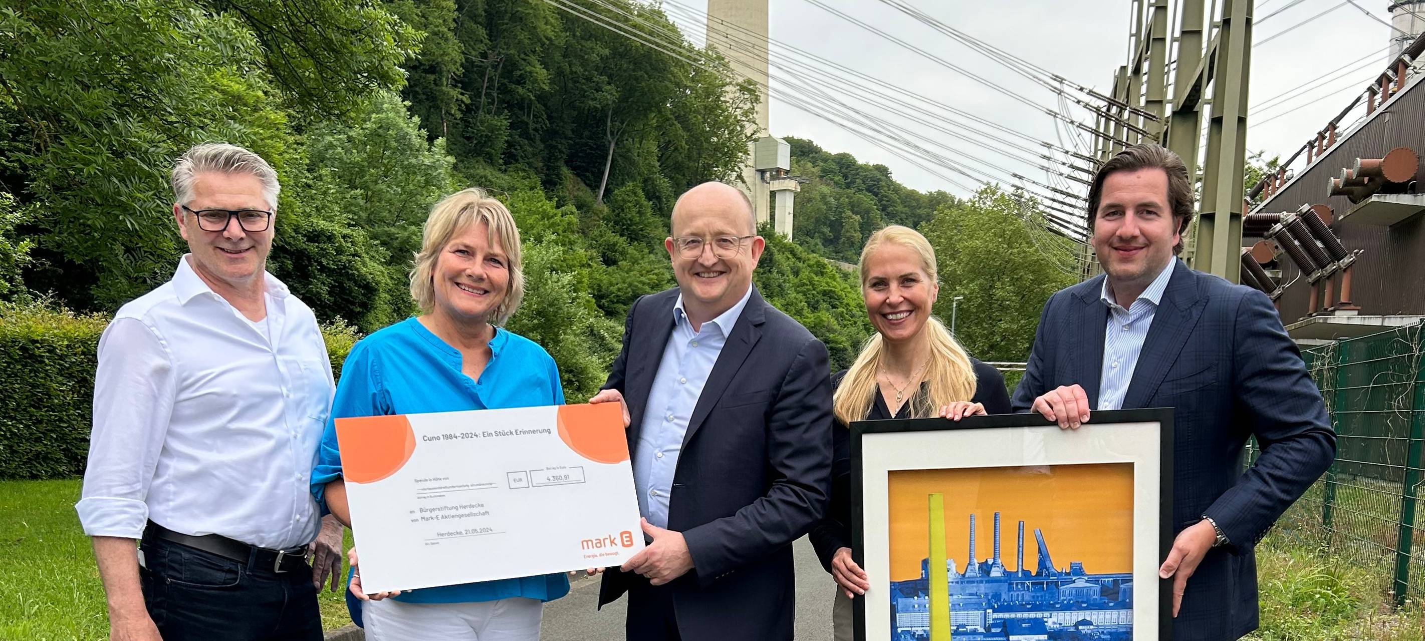 4.500 Spenden durch Cuno-Schornstein