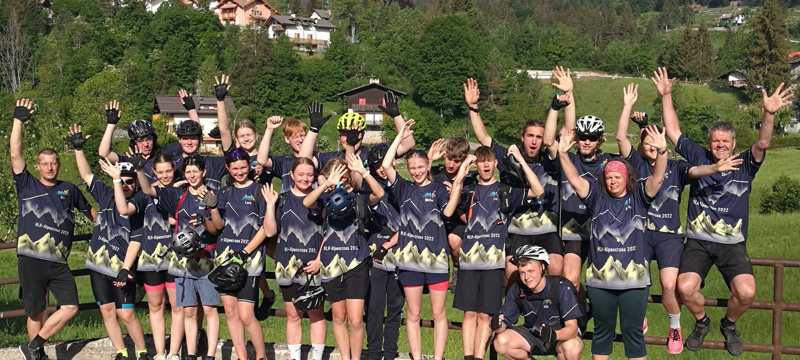 Wittener Schüler(innen) haben mit dem Rad die Alpen überquert