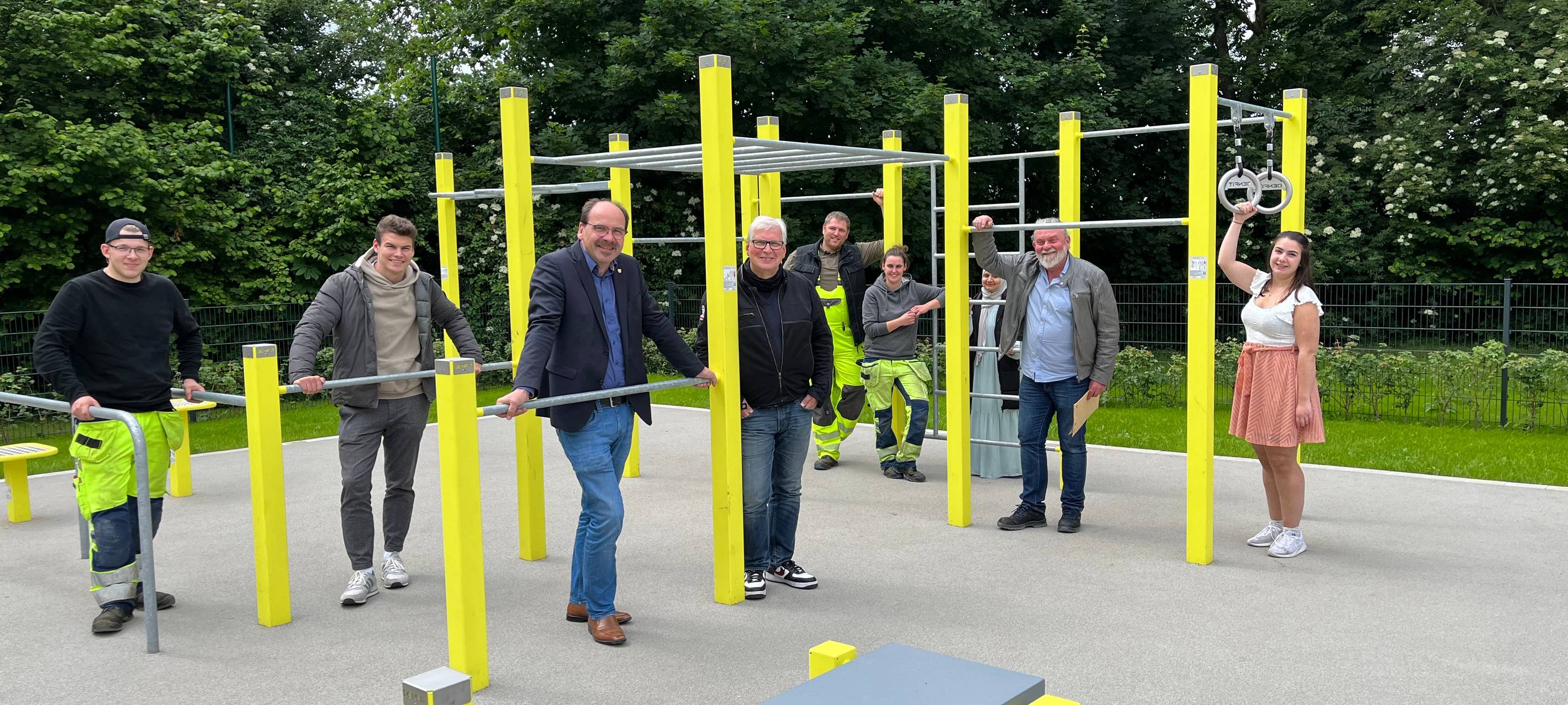 Sport- und Jugendpark in Schwelm eröffnet