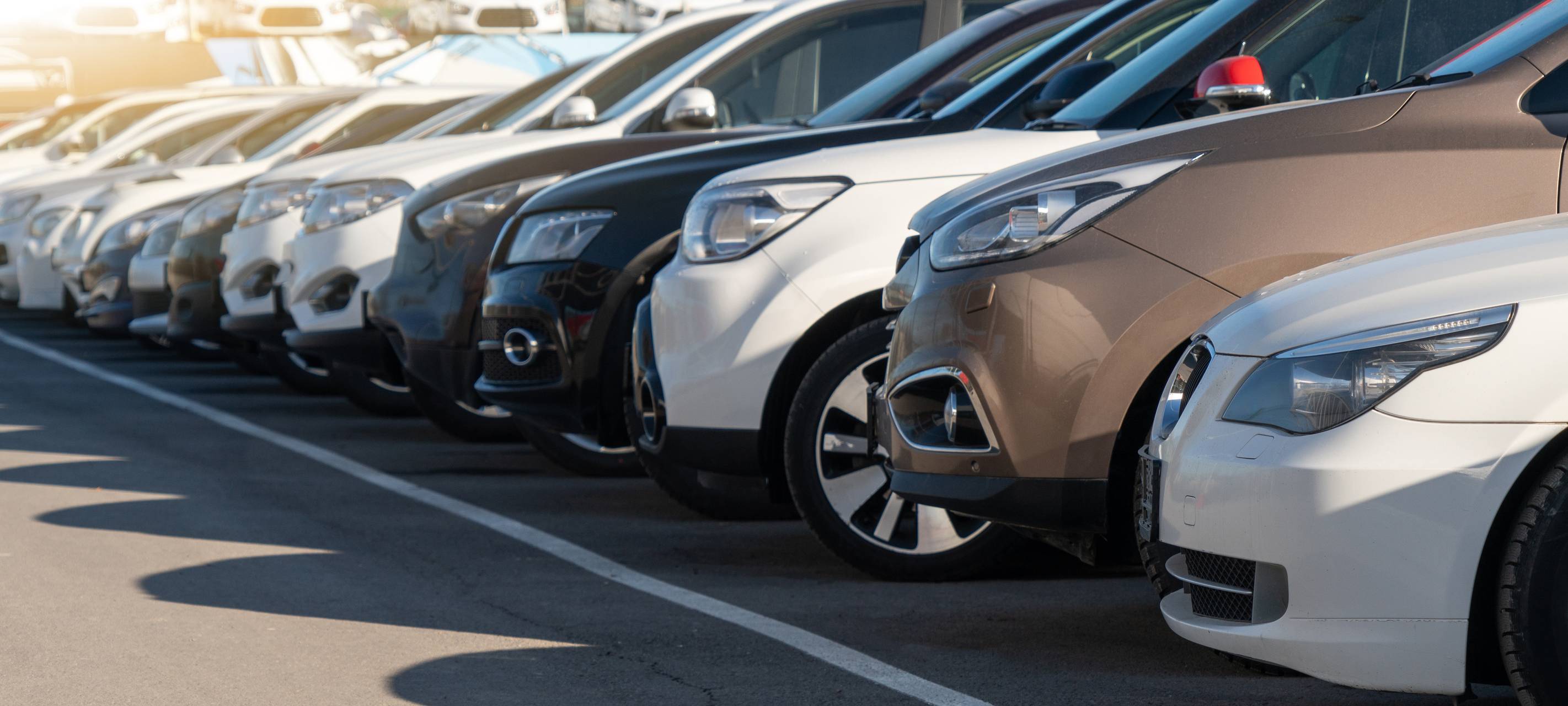 Überdurchschnittlich viele Autos bei uns