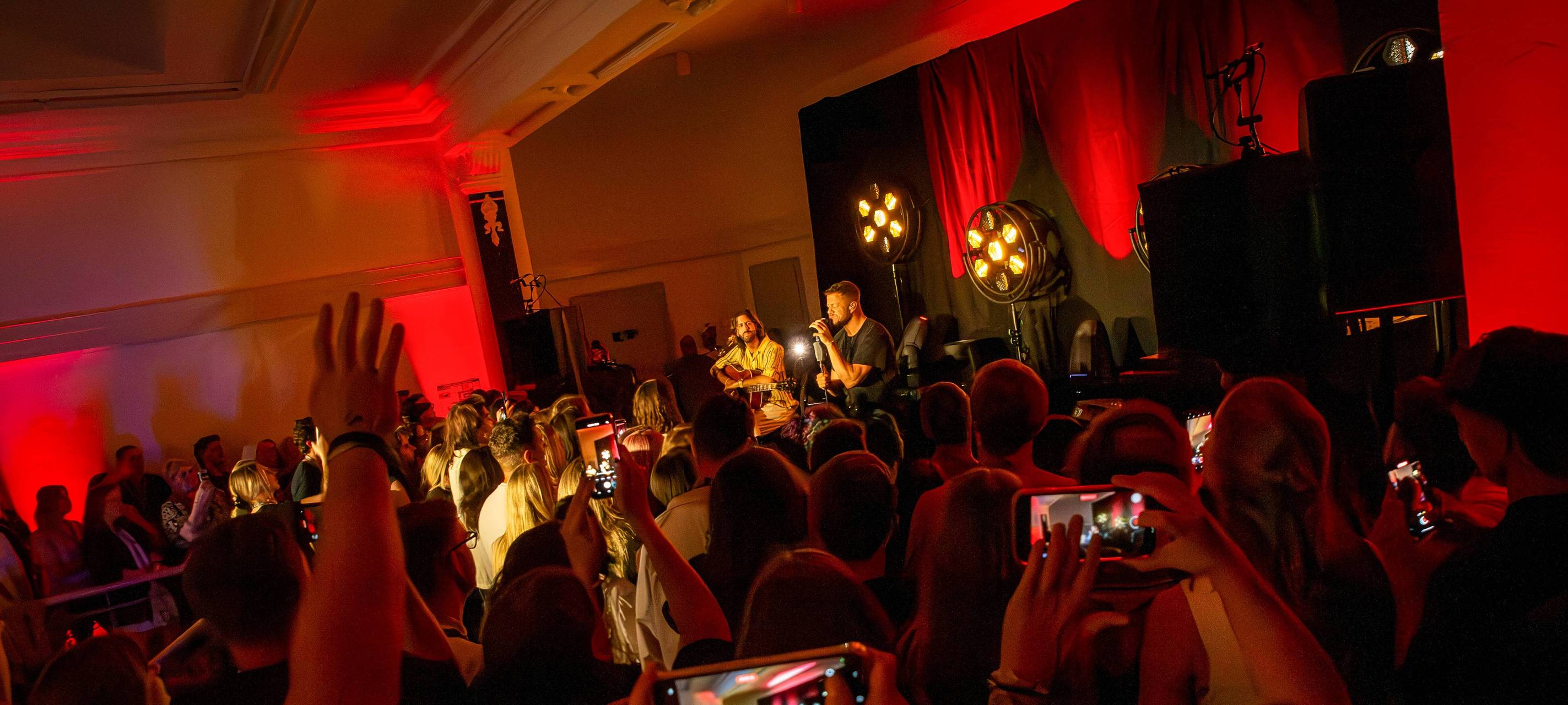 Katharina beim Exklusiv-Konzert der Imagine Dragons