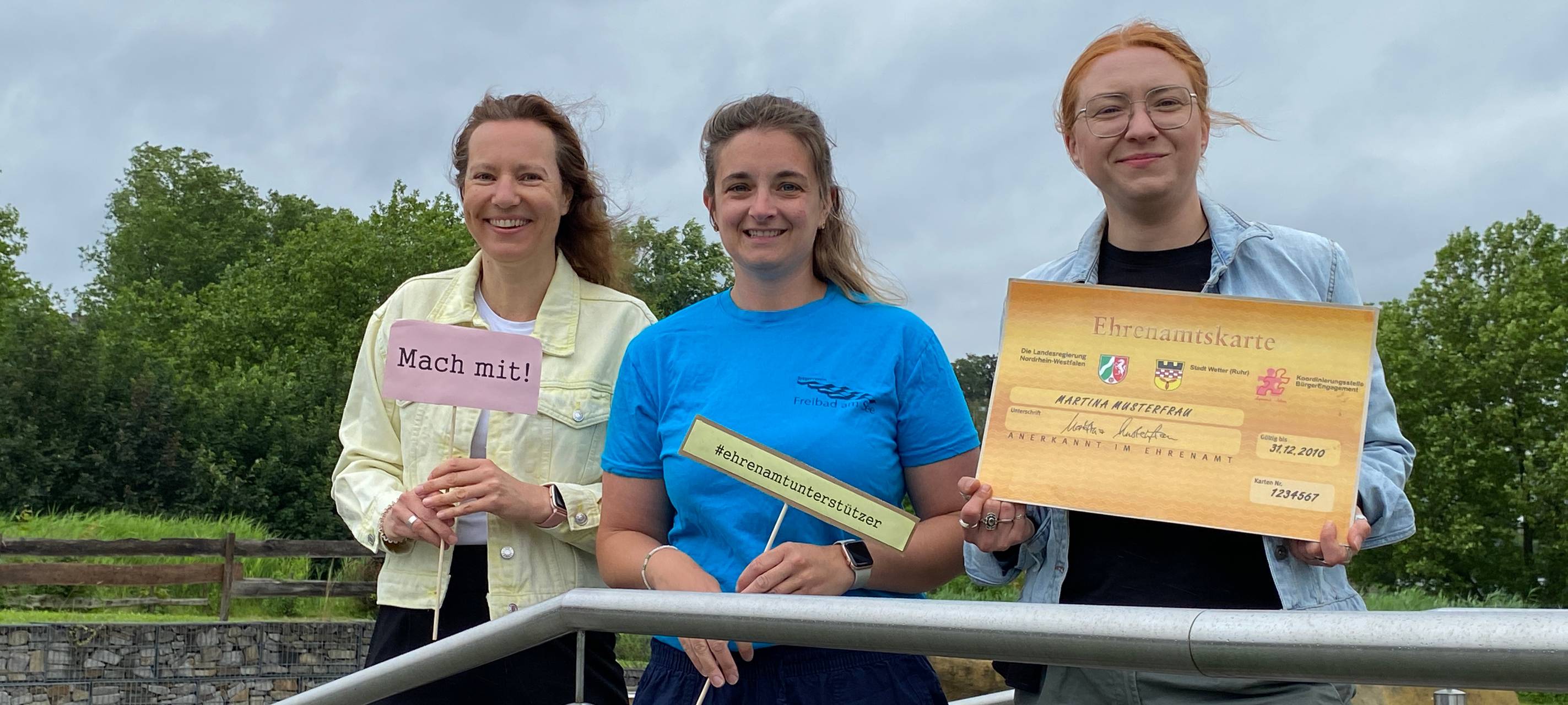 Ehrenamts-Vergünstigung im Naturfreibad Wetter