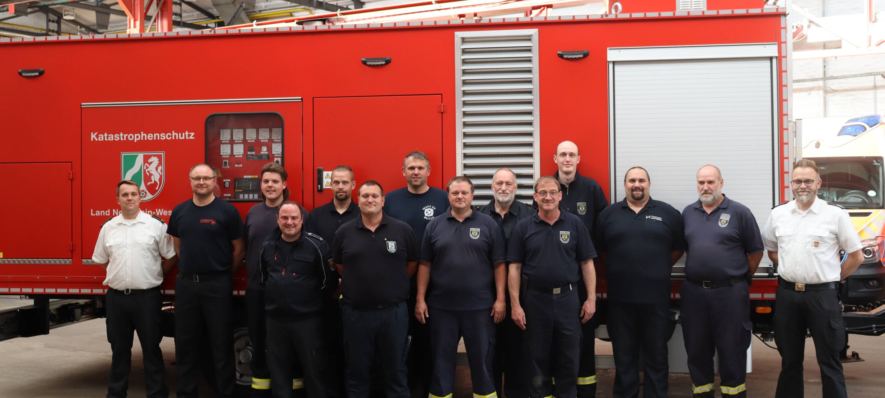 Notstromaggregat für den Kreis