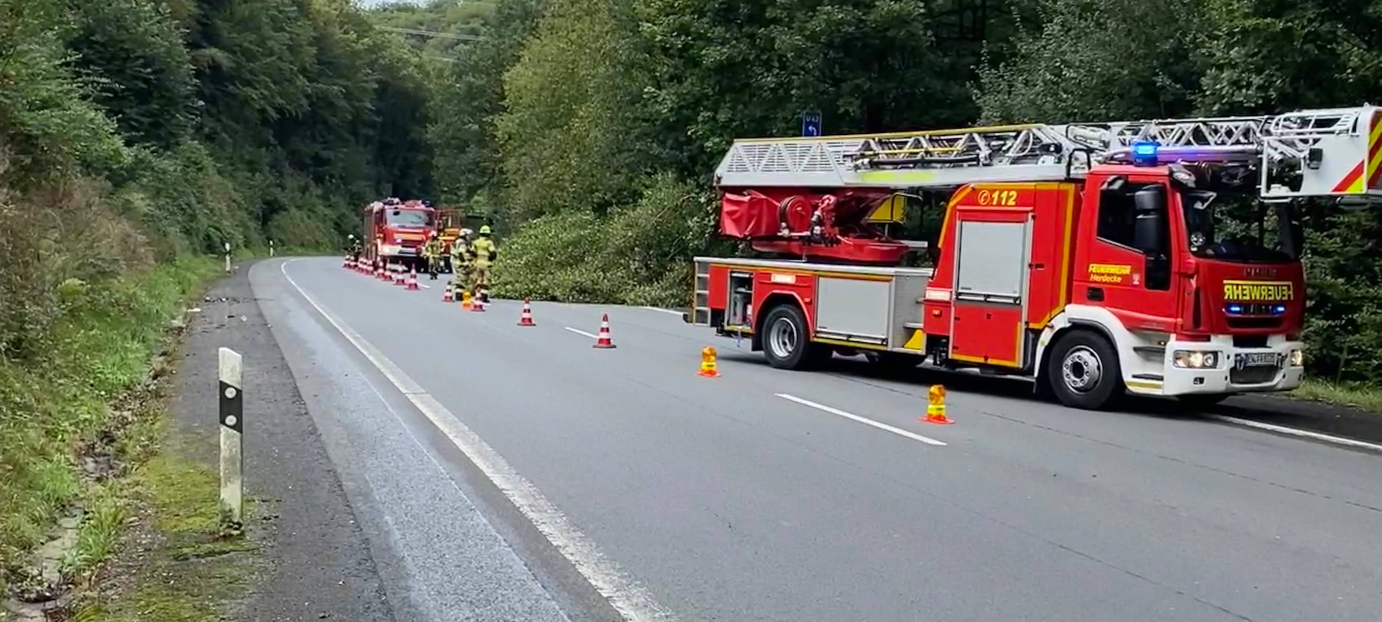 Herdecke: Feuerwehr muss Bäume beseitigen