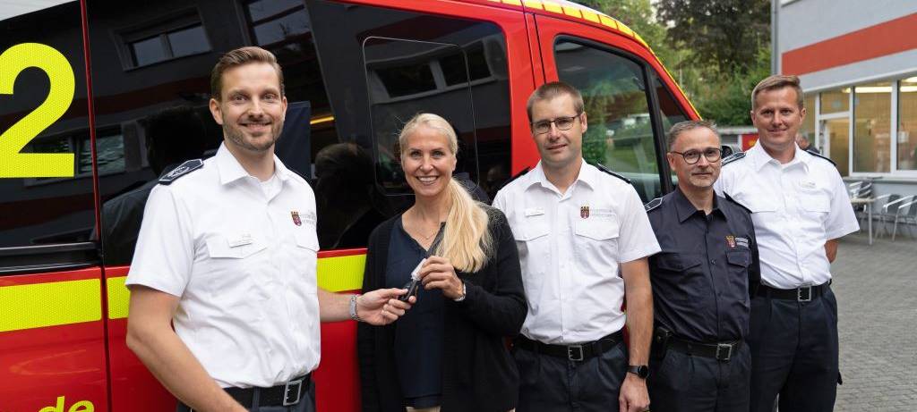 Herdecke: neuer Einsatzwagen für die Feuerwehr