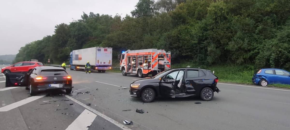 Schwerer Unfall auf der A1