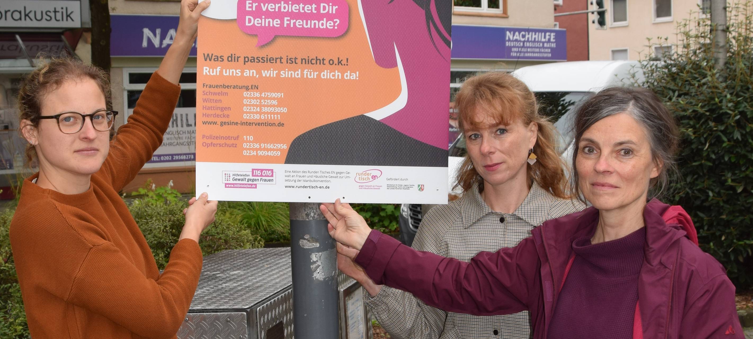 Woche gegen Gewalt an Frauen in Schwelm