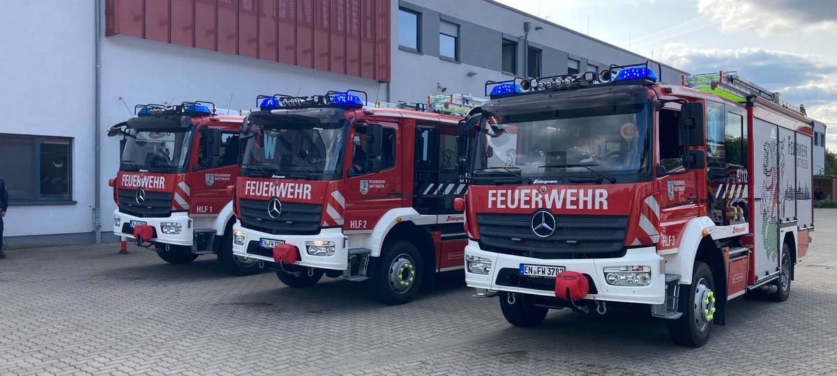 Neue Feuerwehrautos für Hattingen