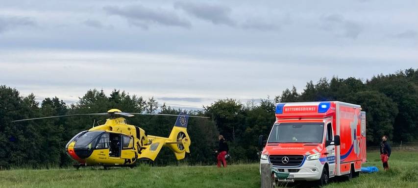 Motorradfahrer in Hattingen schwer verletzt