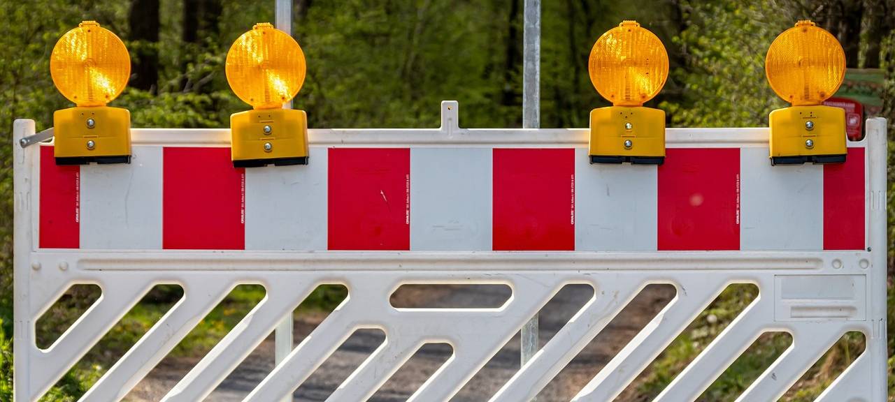 Sperrung auf der Bredenscheider Straße