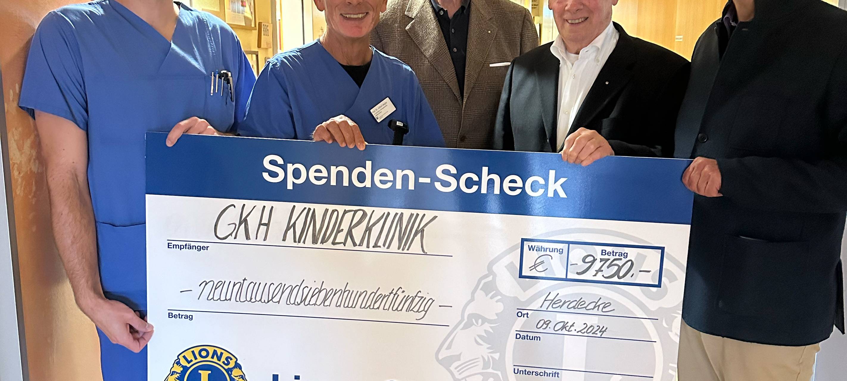 Benefiz-Golfturnier: 10.000 Euro für Lions Club