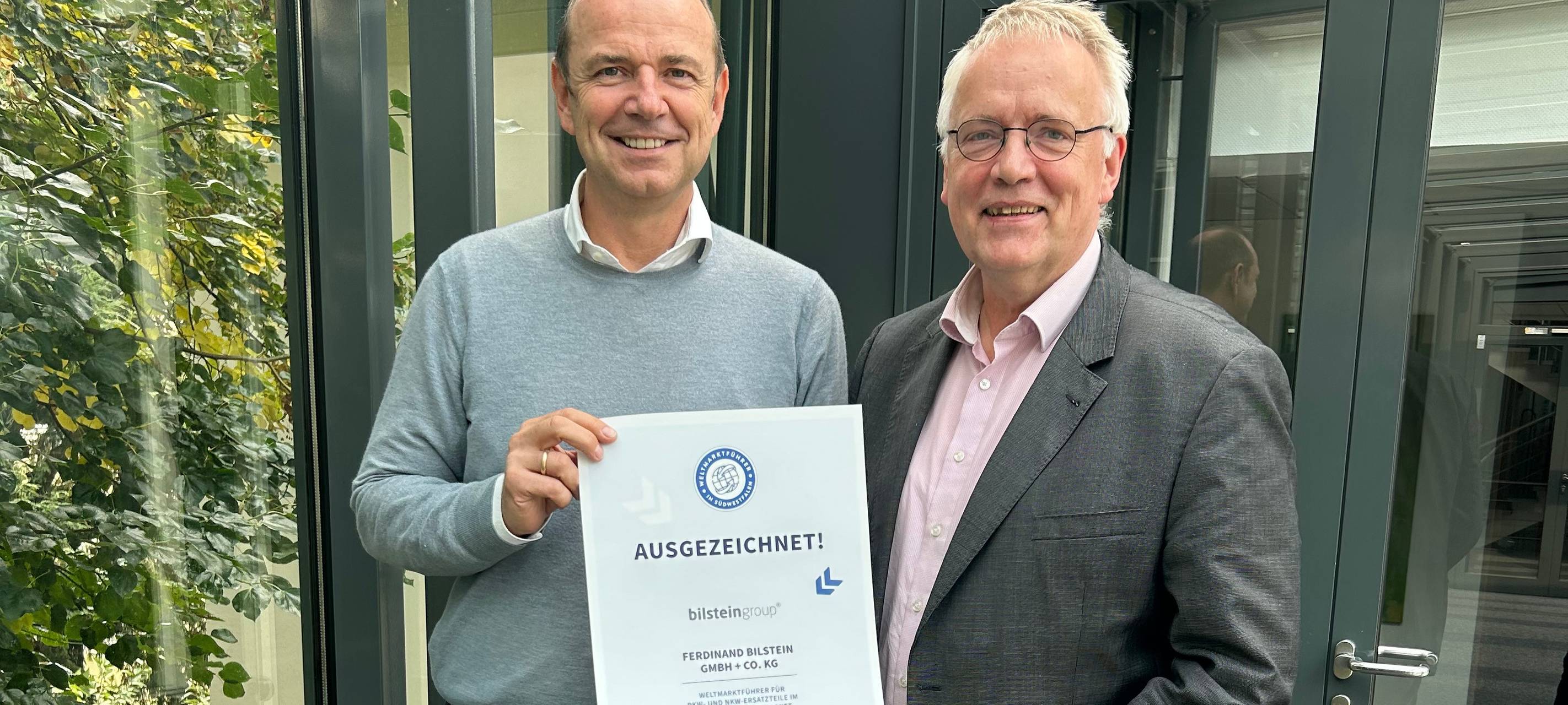 SIHK Auszeichnung für Bilstein Group