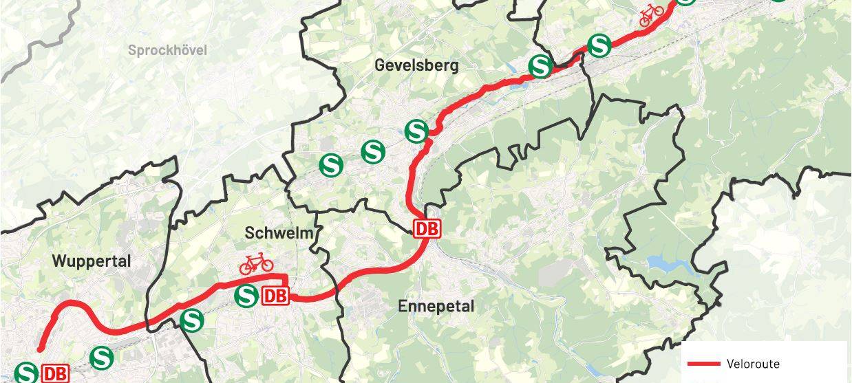 Strecke für die Veloroute bald klar