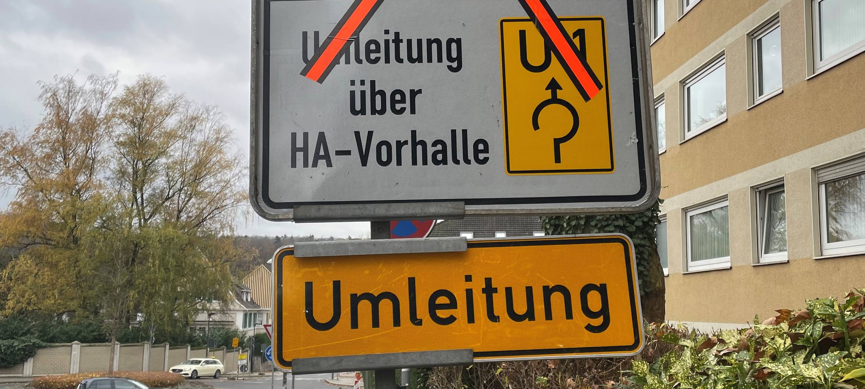 Wetterstraße in Herdecke gesperrt