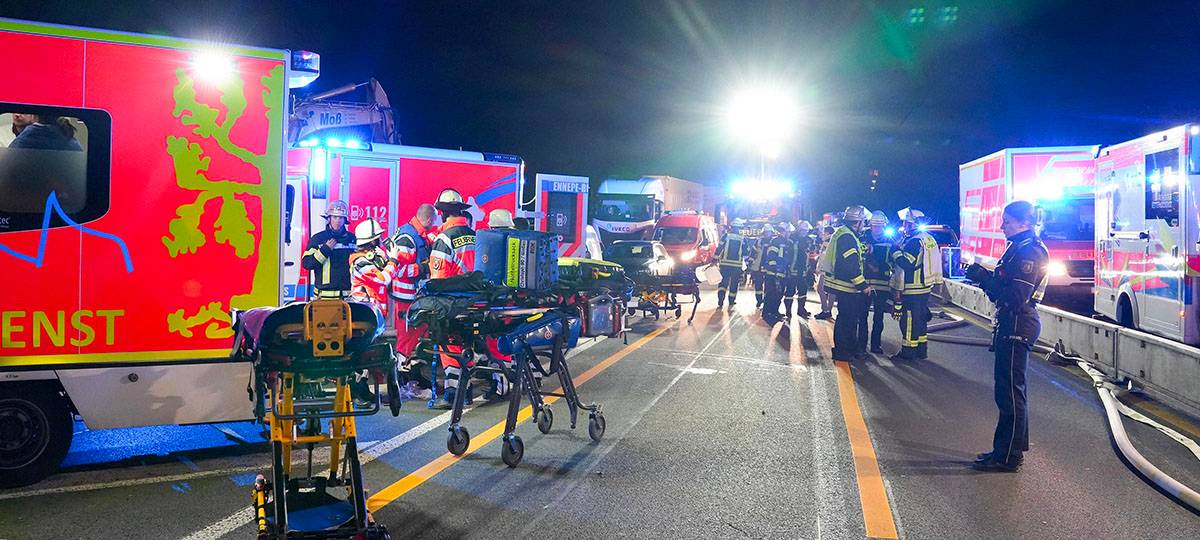 Chaosfahrt auf A46 und A1