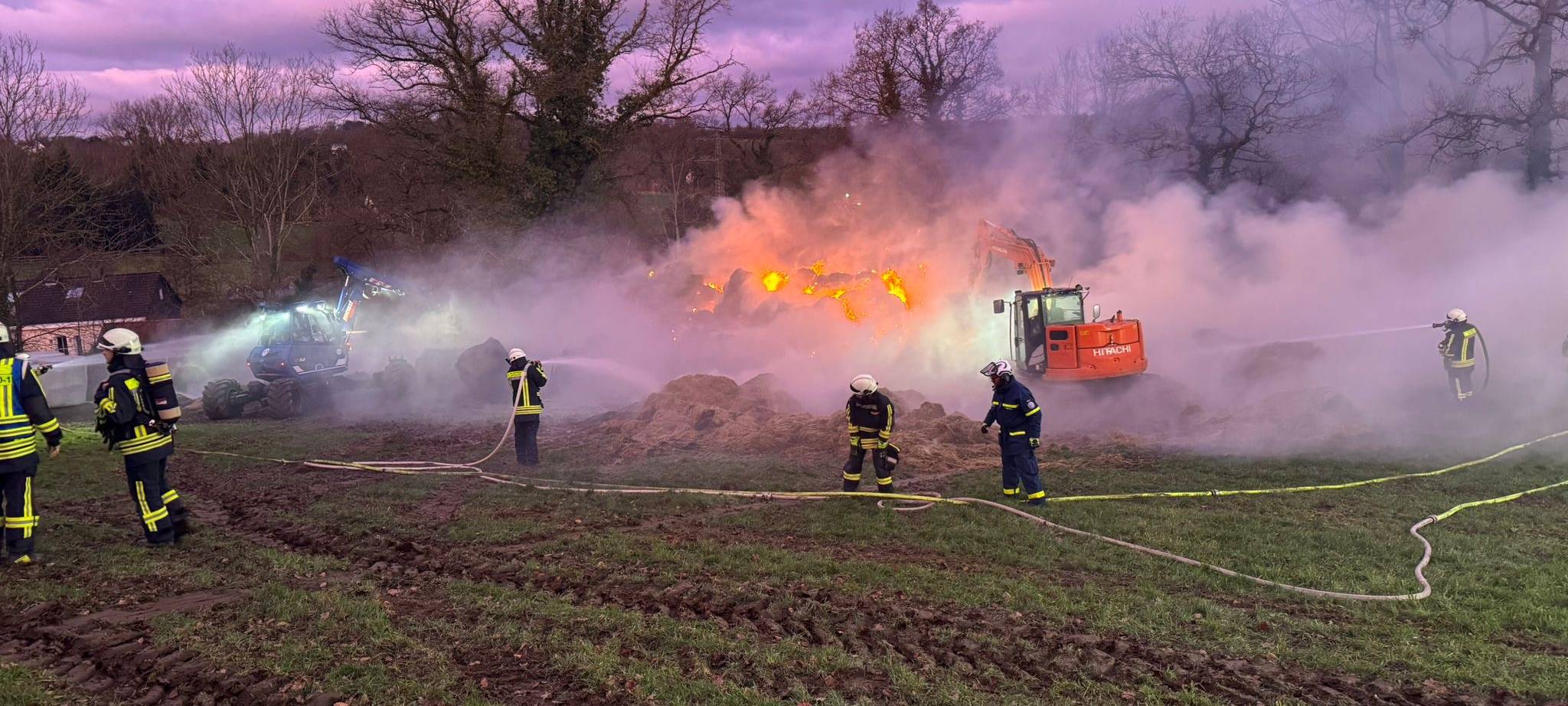 Silvester: bis auf Großbrand in Hattingen relativ ruhig