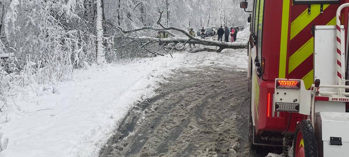 Asker Straße heute Mittag wieder frei