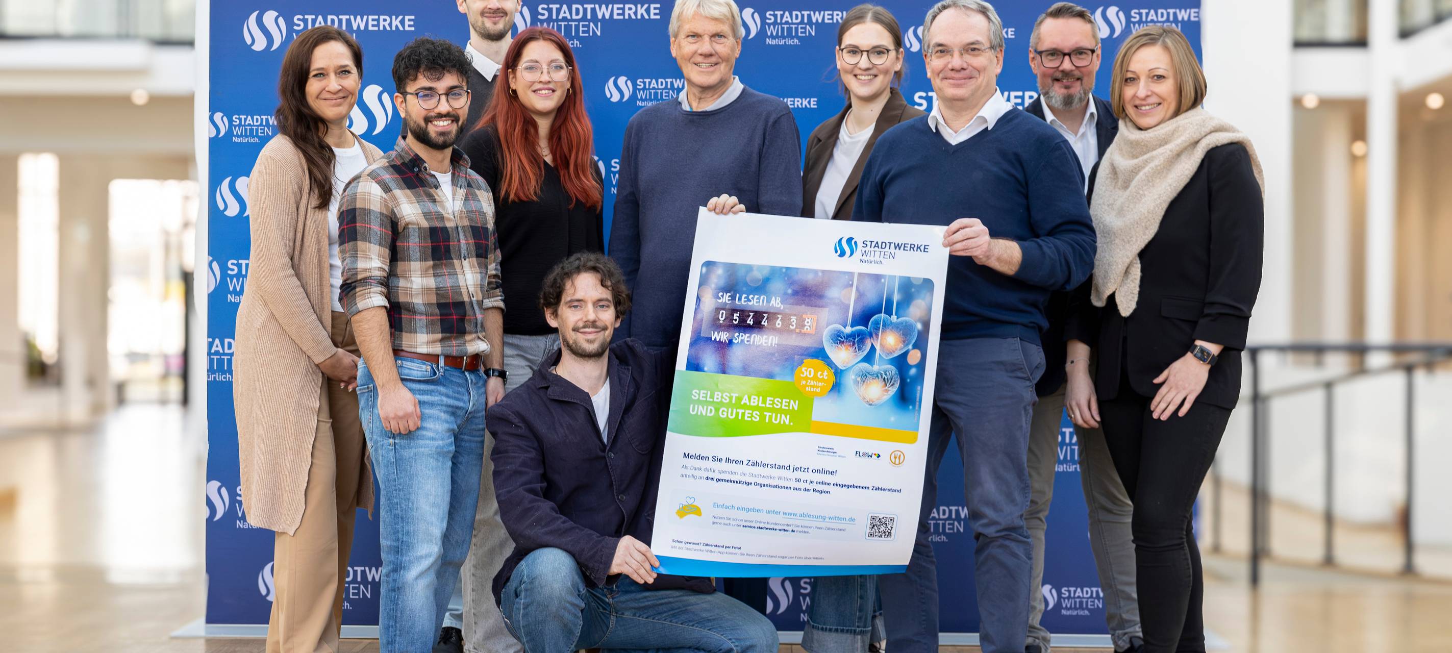 Stadtwerke Witten: Dicke Summe bei Spendenaktion