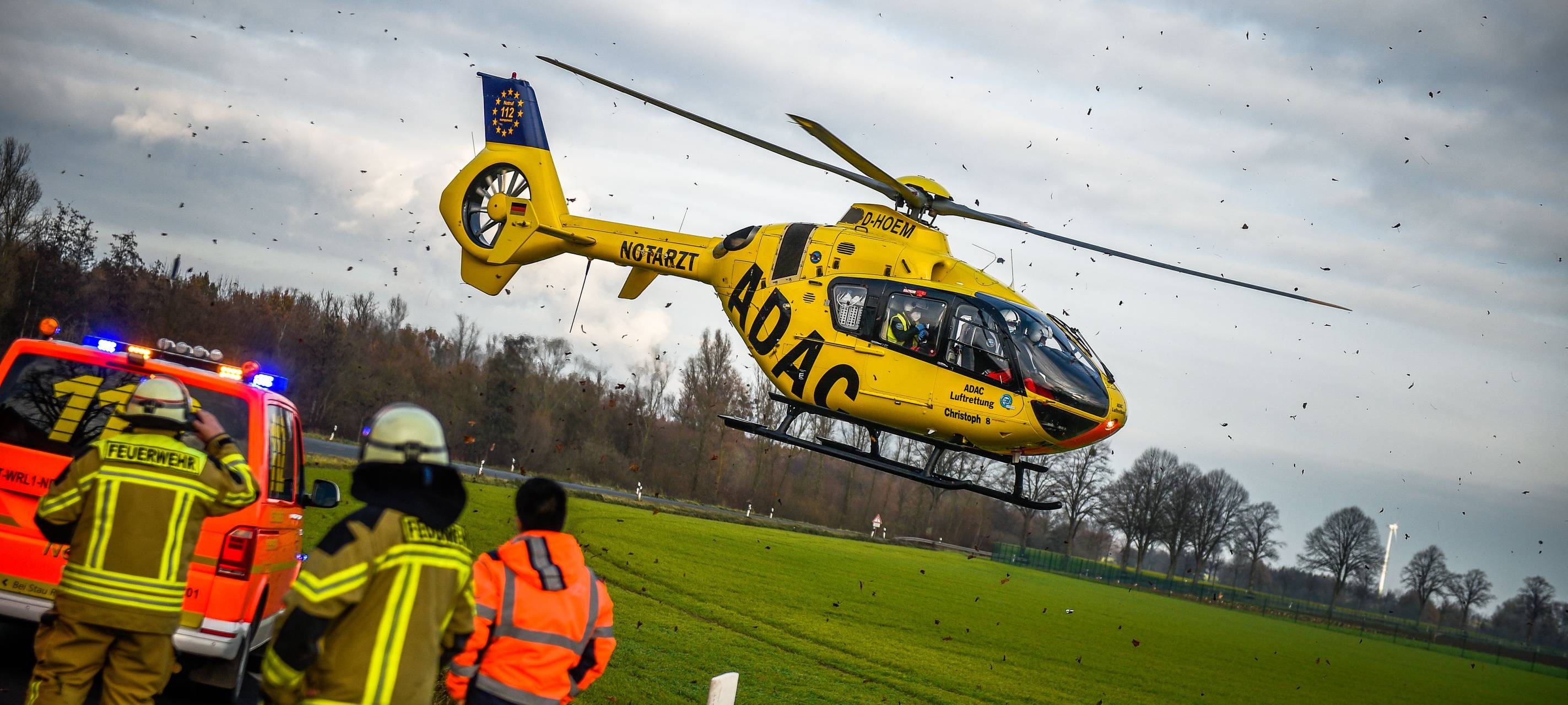 60 Rettungshubschrauber-Einsätze bei uns