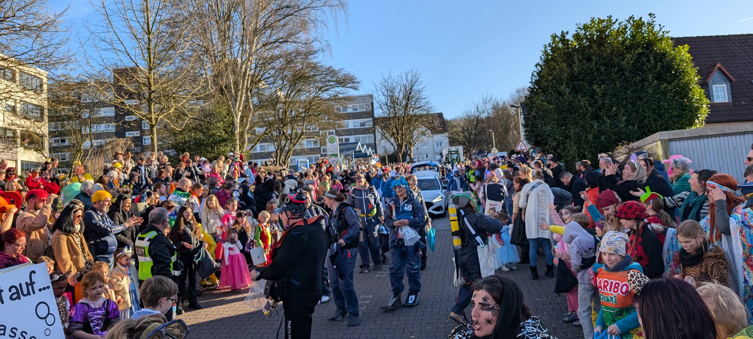 Rund 15.000 Besucher bei Rosenmontagszug in Holthausen
