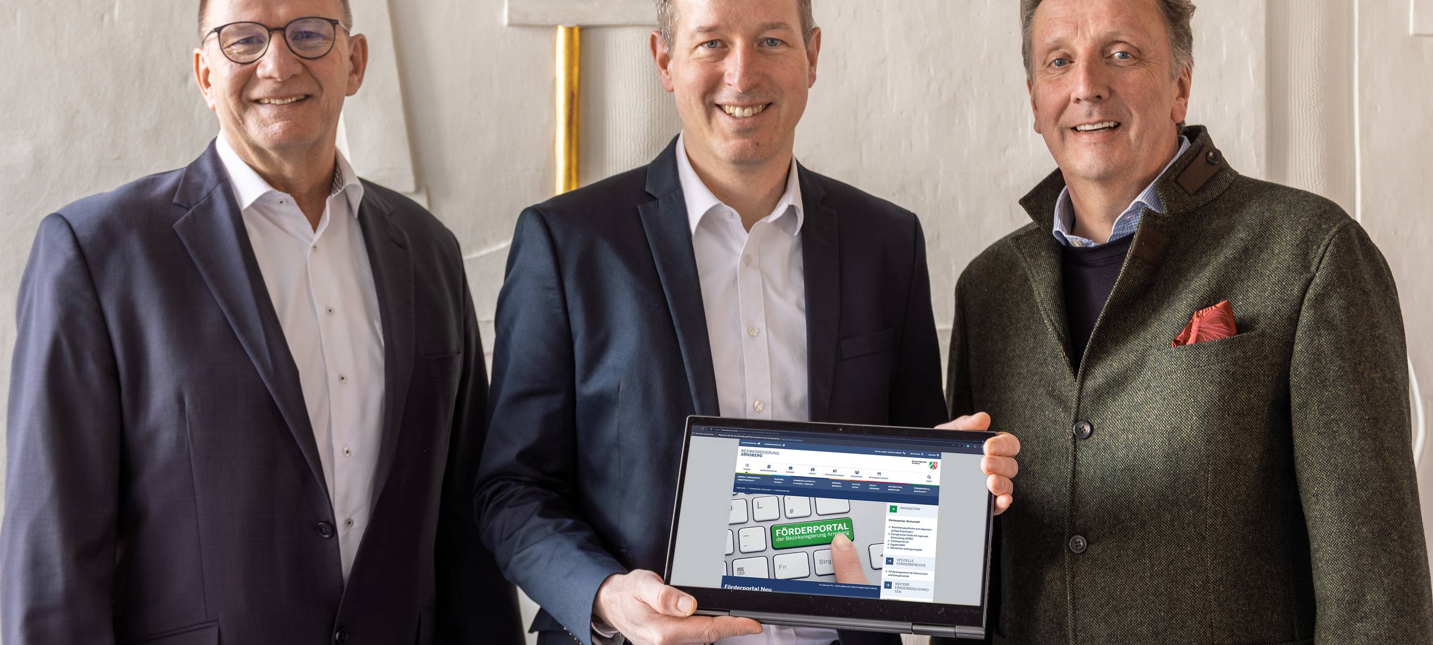 Neues Förderportal der Bezirksregierung