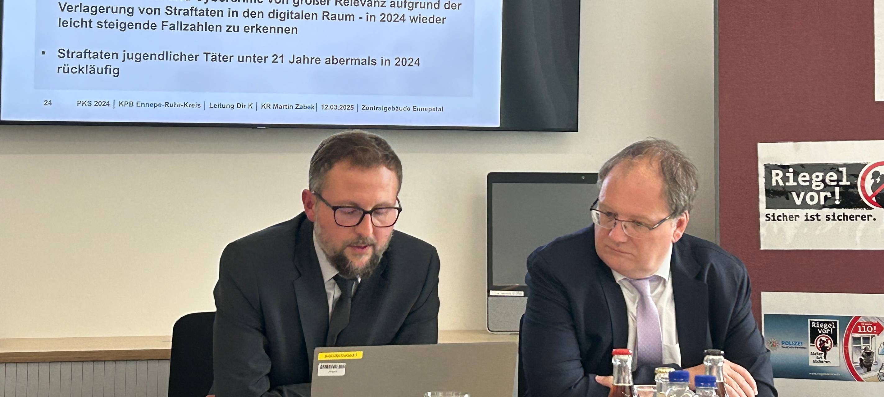 Weniger Straftaten im Kreis