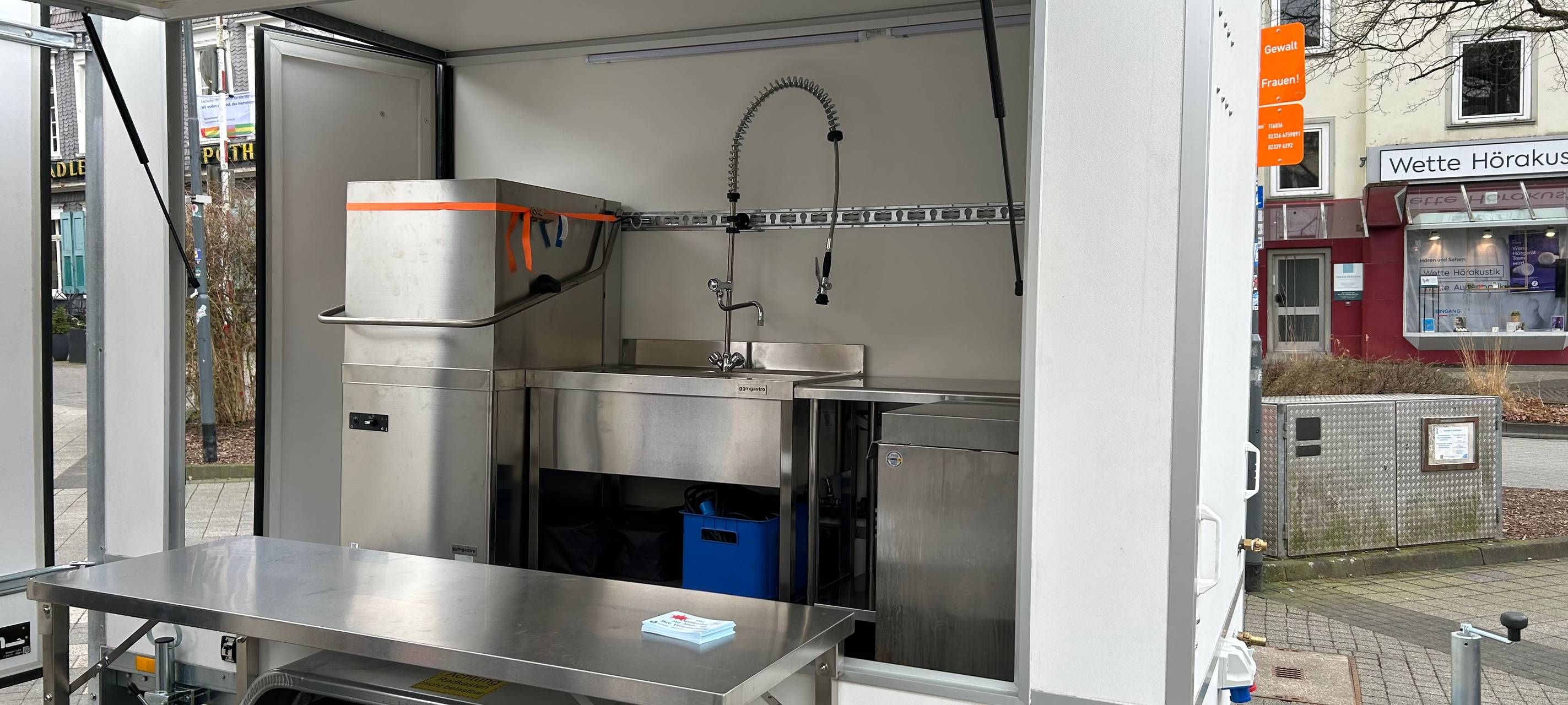 Für weniger Müll: Das Schwelmer Spülmobil