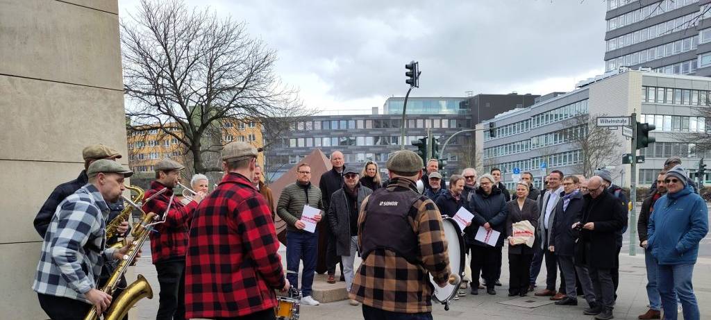 Städtebündnis besucht Parteien in Berlin
