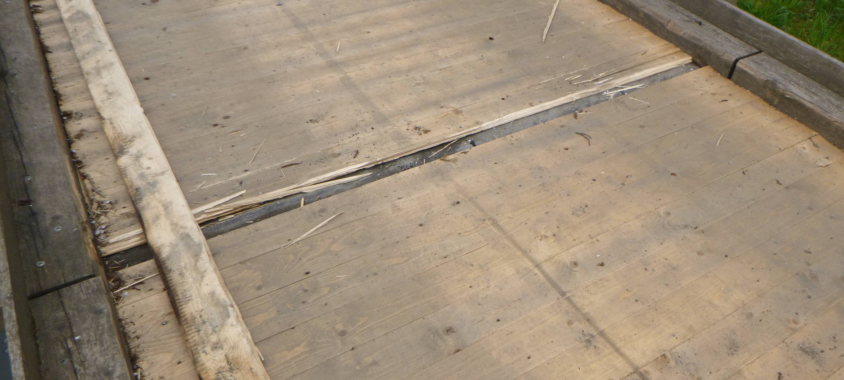 Nach Regen: Brücke in Hattingen kaputt