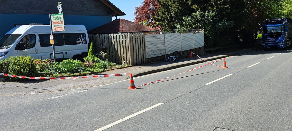 Rettungshubschrauber in Breckerfeld
