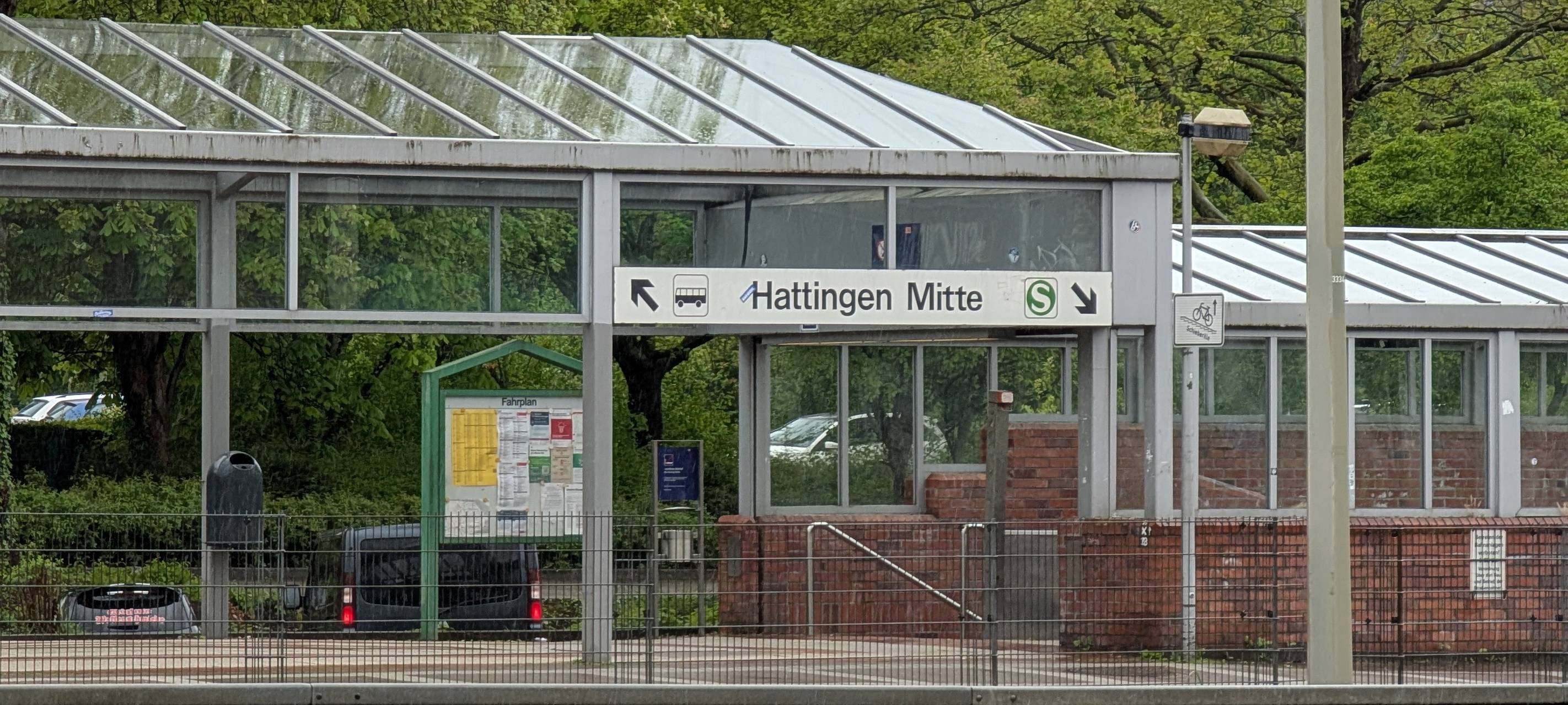 Angsträume im S-Bahnhof Hattingen-Mitte