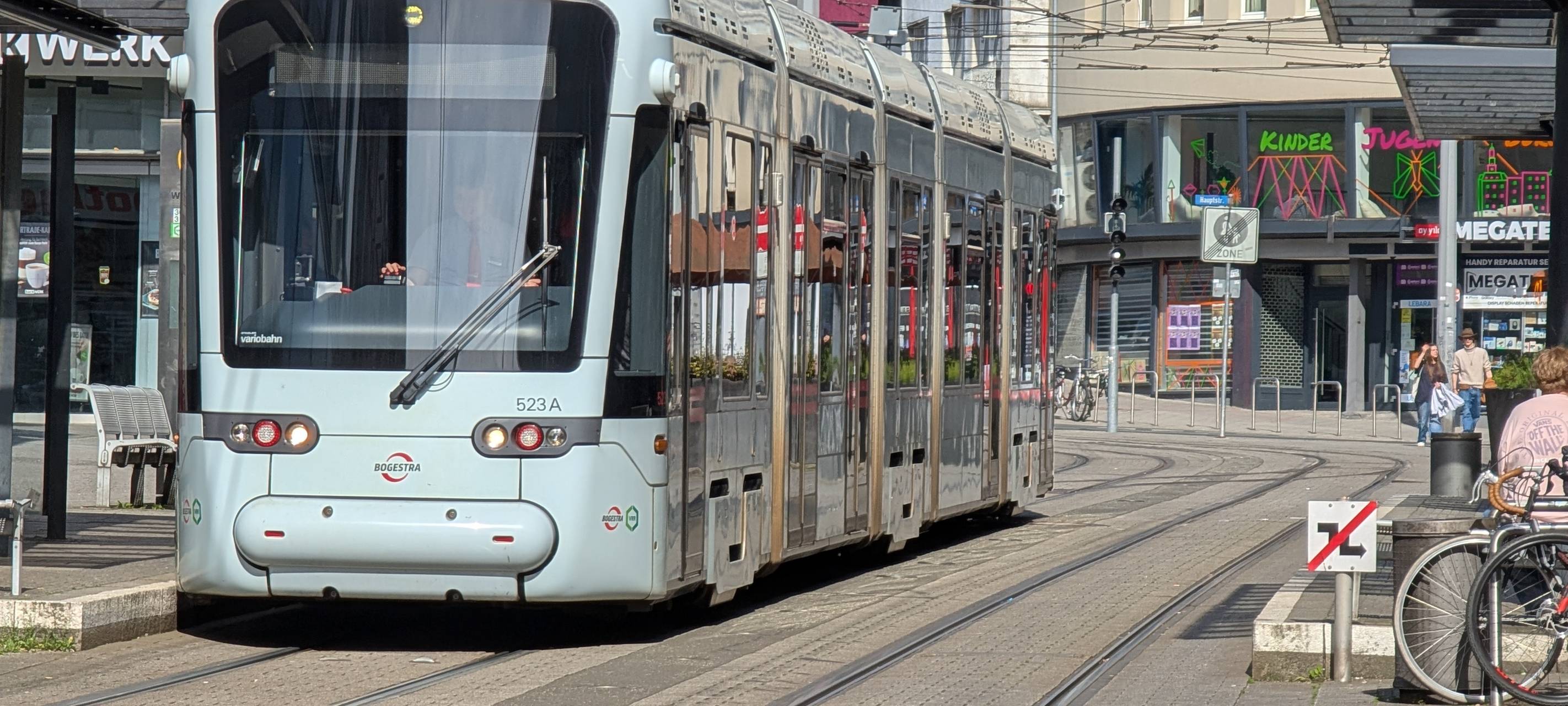 Straßenbahnlinien in Witten fahren anders