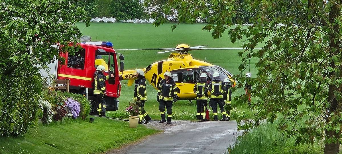Wieder Hubschrauber in Breckerfeld