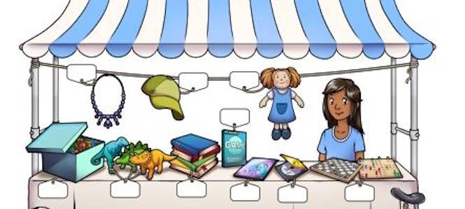 Wetter: Trödelmarkt im Stadtsaal