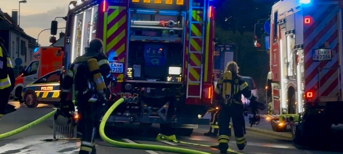Hausbrand in Sprockhövel