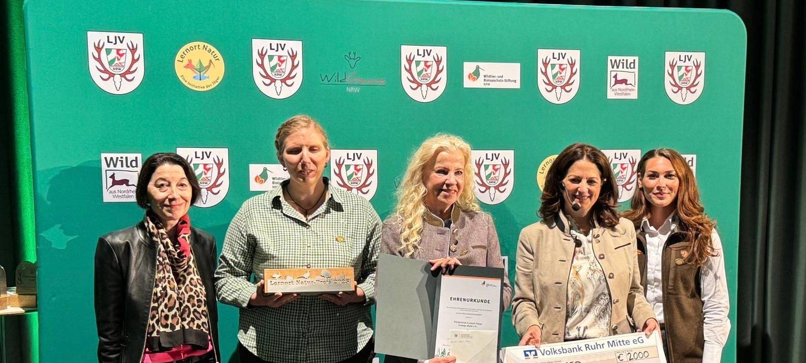 Lernort Natur für seine Arbeit ausgezeichnet