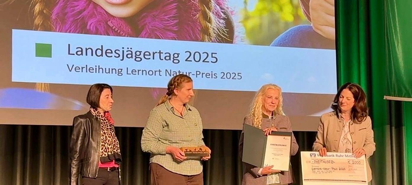 Lernort Natur für seine Arbeit ausgezeichnet