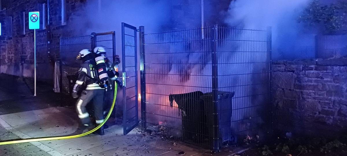 Wetter: Brandeinsatz an Mehrfamilienhaus