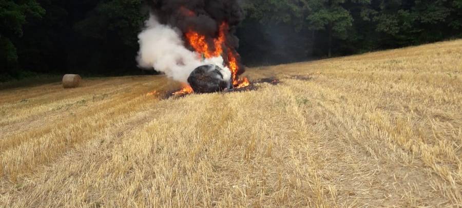 Treckerbrand in Sprockhövel