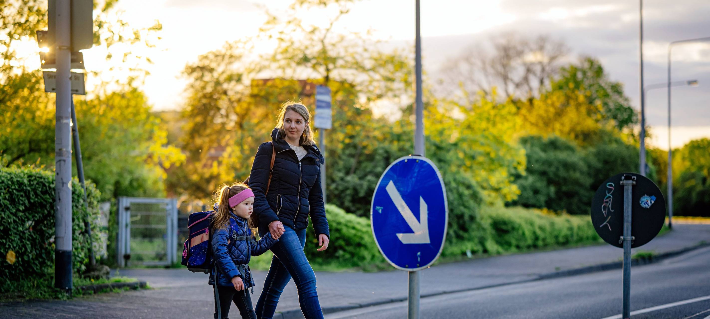 Schulweg üben für I-Dötzchen